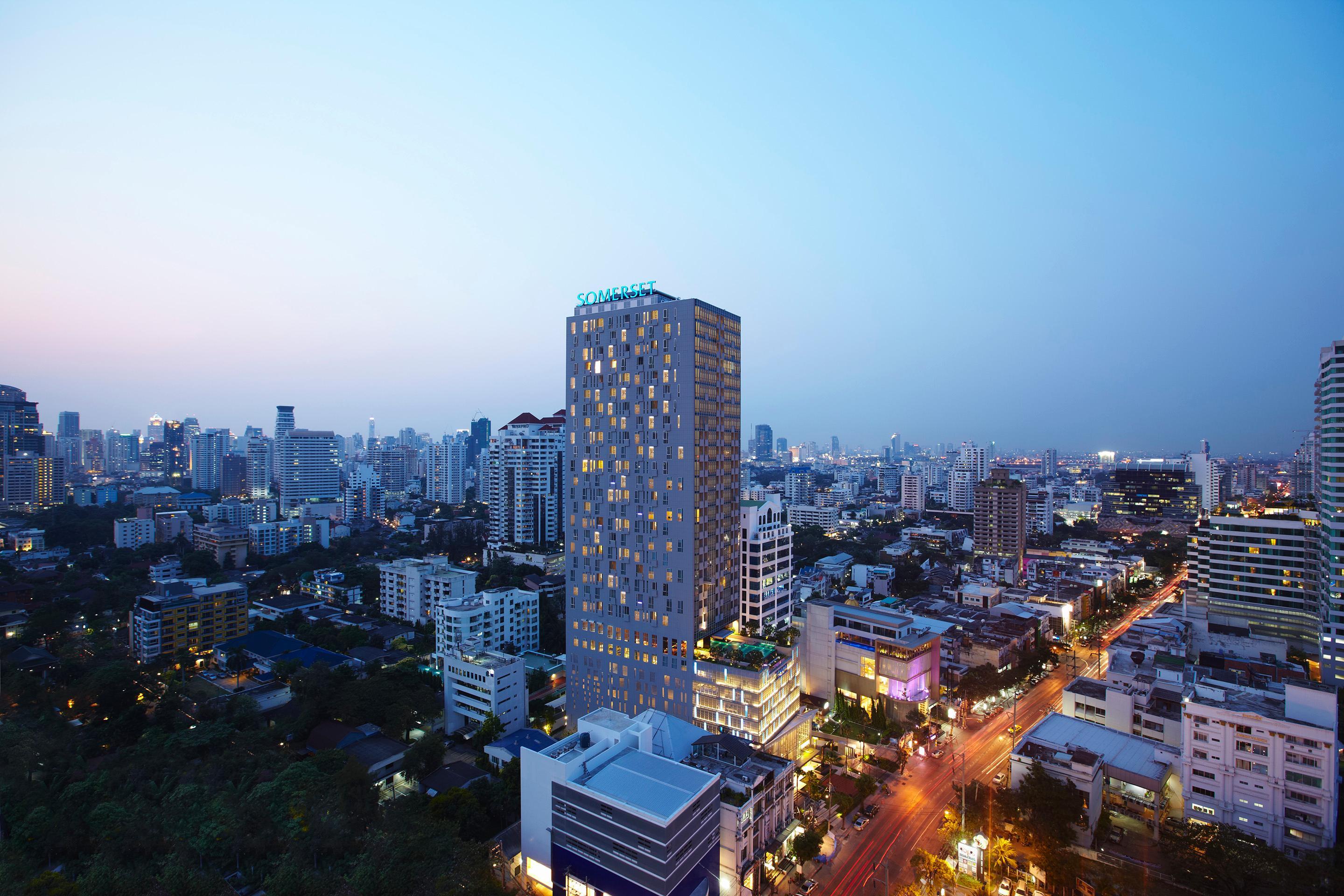 Somerset Sukhumvit Thonglor Bangkok Exterior foto